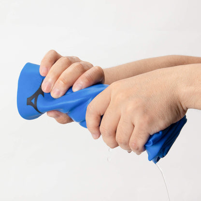 Mizuno Japan Swim Towel Super Absorbent Swimming Pool Blue Large 44X68Cm N2Jy801027