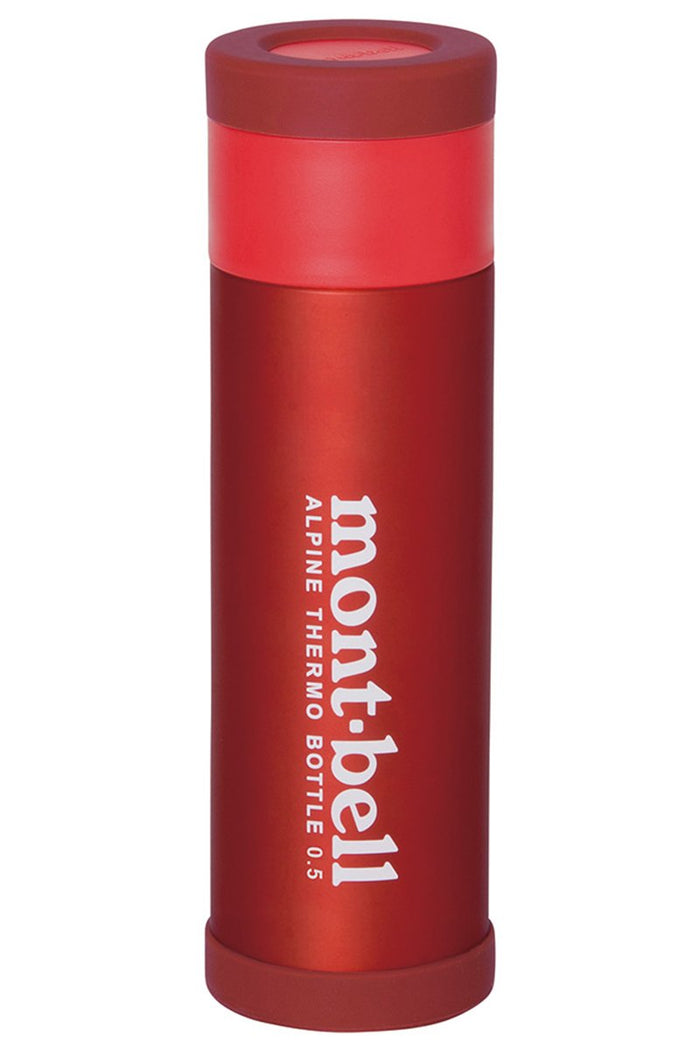Mont-Bell 0.5L Alpine Thermo Bottle Red Japan 1124617