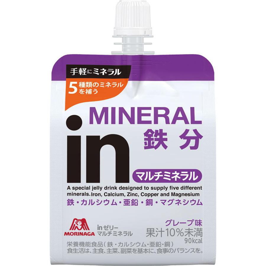 Morinaga In Jelly Multi Mineral Grape Taste 180g