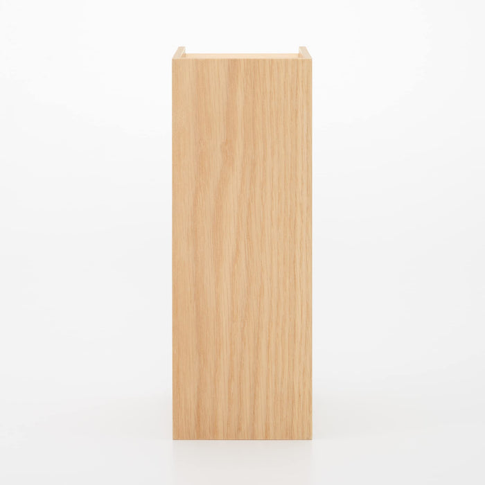 Muji 44310212 Wooden Accessory Rack 5 Tier Japan - 9.2X12.6X25.2Cm