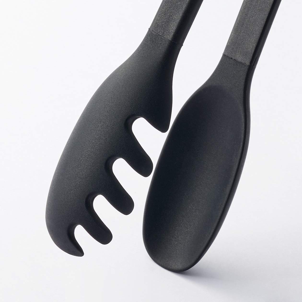 Muji 44498767 Silicone Cooking Tongs 27Cm Japan - Black