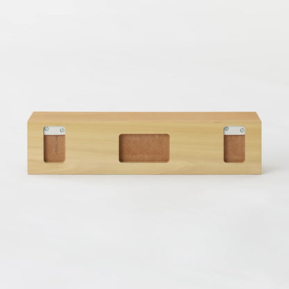 Mujirushi Ryohin Wall Mounted Oak Wood Shelf 44X12X10Cm - Made In Japan
