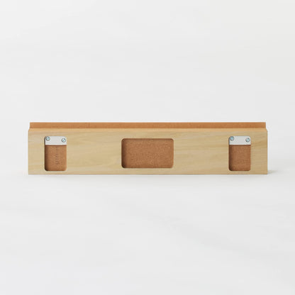Mujirushi Ryohin 44505014 Wall-Mounted Furniture Oak Wood 44X4X9Cm - Made In Japan