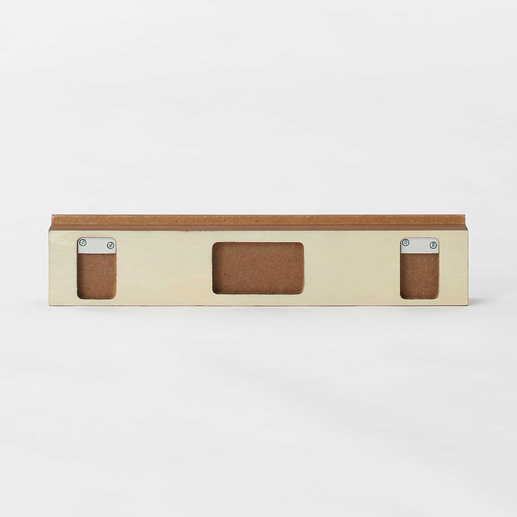Mujirushi Ryohin Wall-Attached Furniture Walnut 44X4X9Cm - Made In Japan