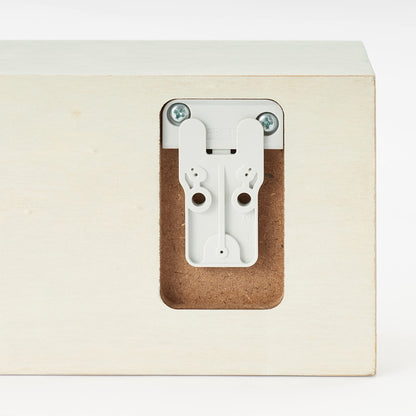 Mujirushi Ryohin Wall Mounted Furniture Shelf Oak Light Gray Japan 44X12X10Cm