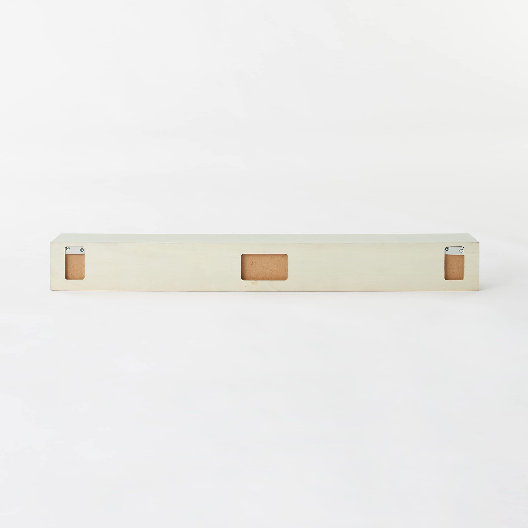 Mujirushi Ryohin Wall Mounted Shelf Oak Light Gray 88X12X10Cm Japan