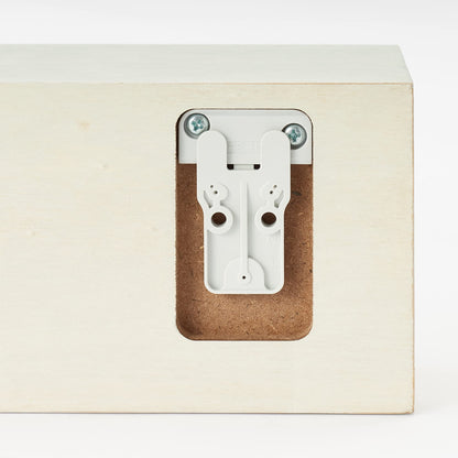 Mujirushi Ryohin Wall Mounted Shelf Oak Light Gray 88X12X10Cm Japan