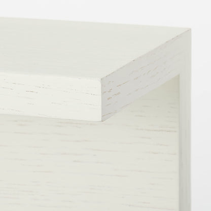 Mujirushi Ryohin Wall Mounted Shelf Oak Light Gray 88X12X10Cm Japan