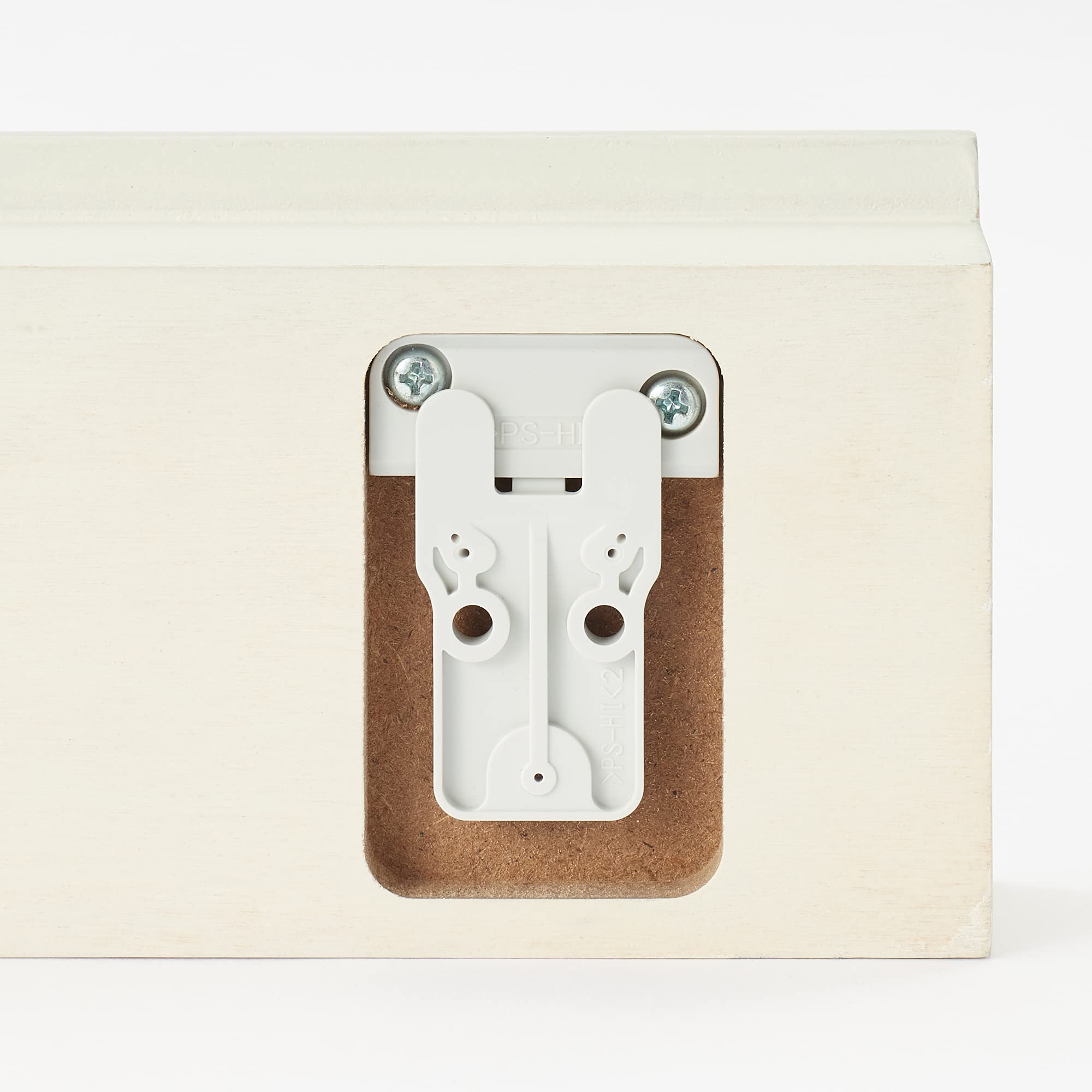 Mujirushi Ryohin Wall Attached Furniture Oak Light Gray 44X4X9Cm Japan