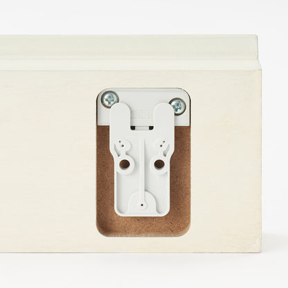 Mujirushi Ryohin Wall Attached Furniture Oak Light Gray 44X4X9Cm Japan