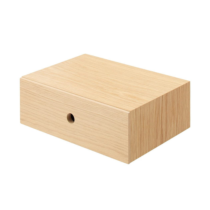 Mujirushi Ryohin 木製小儲物 1 層日本 25.2X17X8.4 公分 82603316