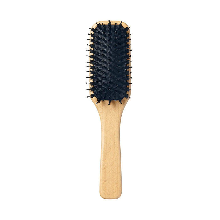 Muji Beech Wood 20cm Hair Brush with Mixed Bristles