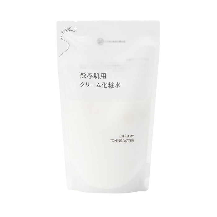 Muji 270ml Cream Lotion Refill for Sensitive Skin