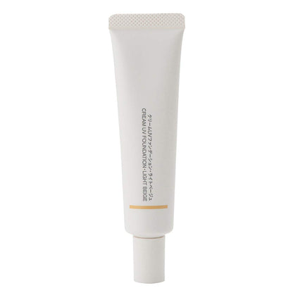 Muji Light Beige Cream UV Foundation SPF31 PA+++ 30G