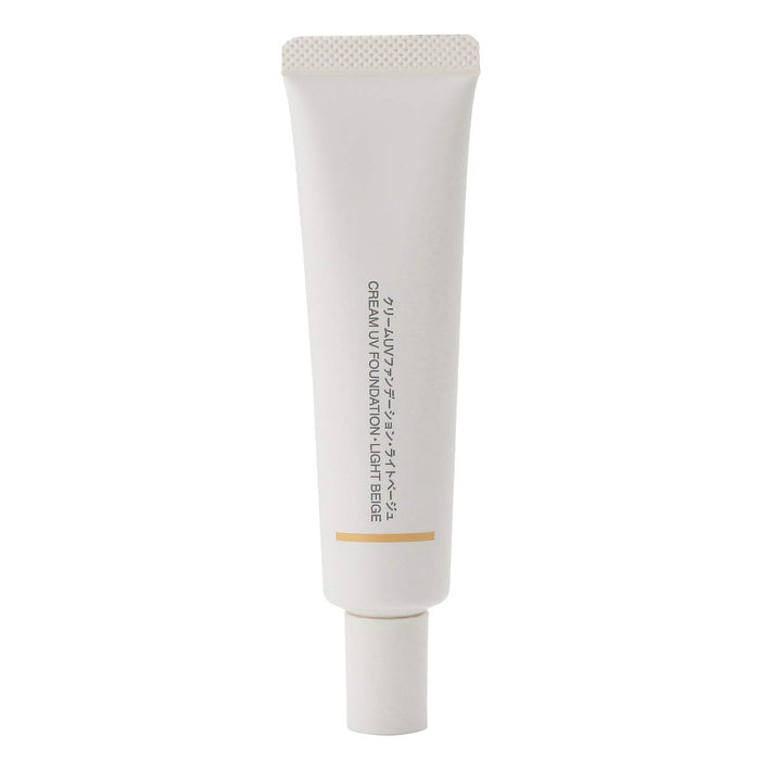 Muji Light Beige Cream UV Foundation SPF31 PA+++ 30G