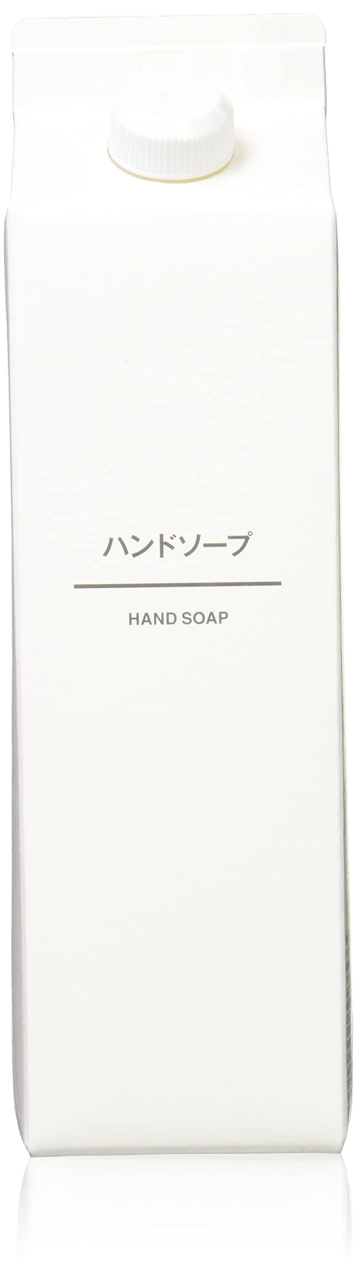 Muji Hand Soap Large Capacity 600ml - Japanese Hand Soap - Moisturizing Hand Care