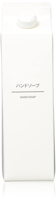Muji Hand Soap Large Capacity 600ml - Japanese Hand Soap - Moisturizing Hand Care