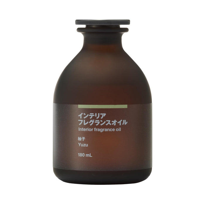 Muji Yuzu Interior Fragrance Oil 180ml - Natural Scented Home Freshener