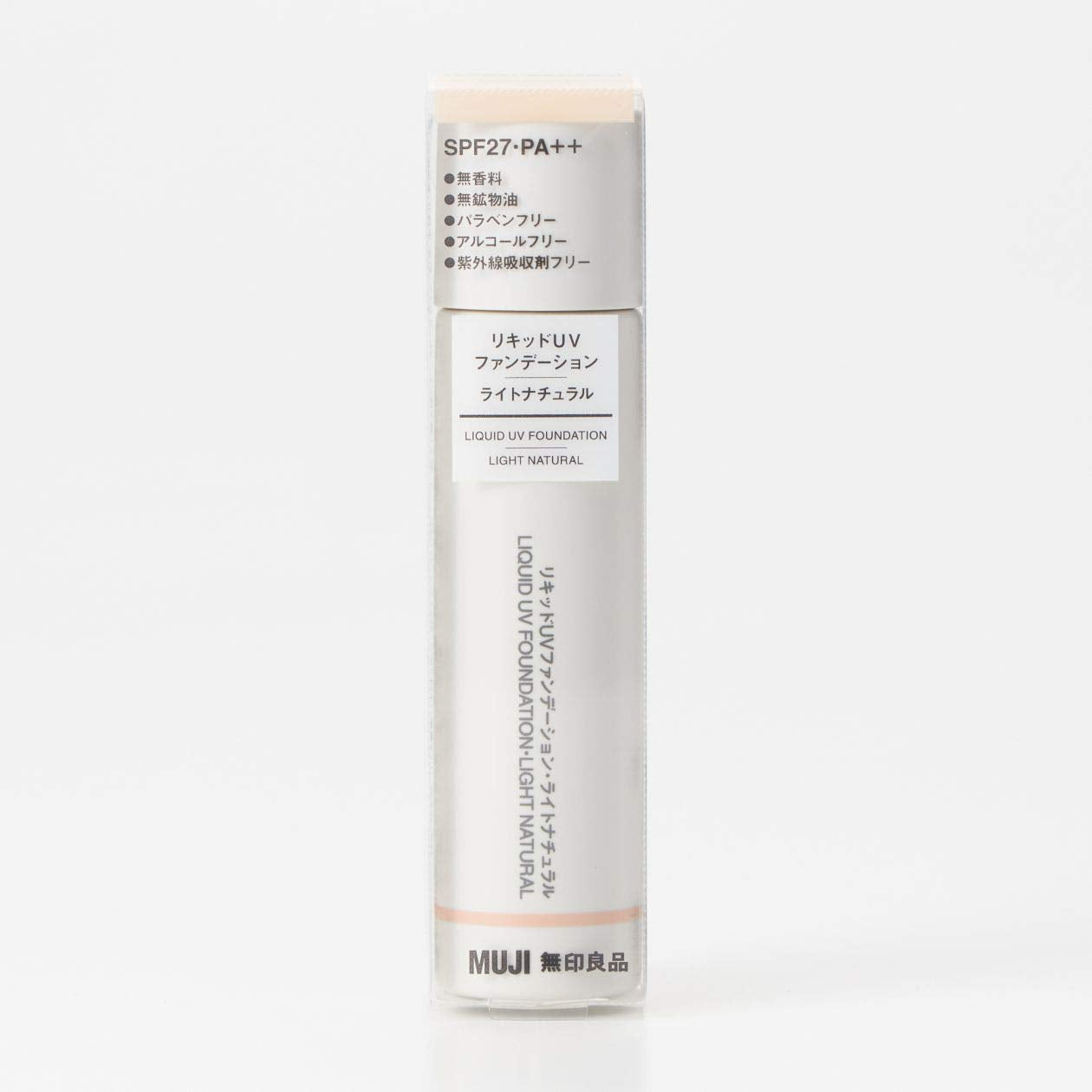 Muji Light Natural Liquid UV Foundation SPF27 PA++ 30ml