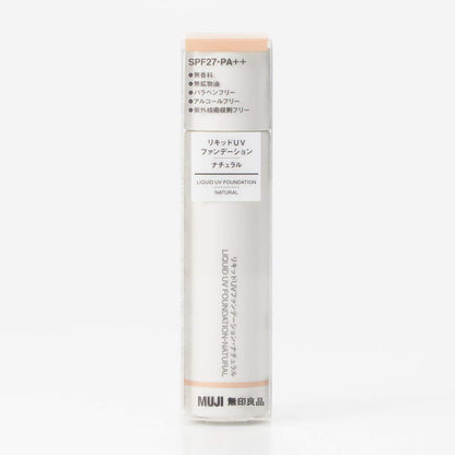 Muji Natural Liquid UV Foundation SPF27 PA++ 30ml