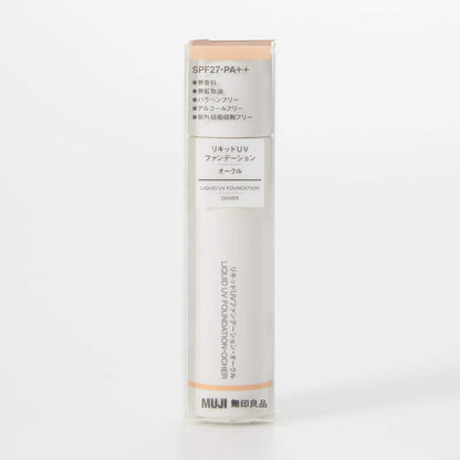 Muji Ocher Liquid UV Foundation SPF27 PA++ 30ml