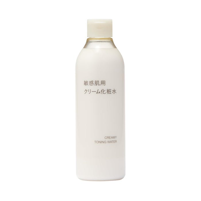 Muji Sensitive Skin Cream Lotion 300ml - Gentle Moisturizer for Skin Care