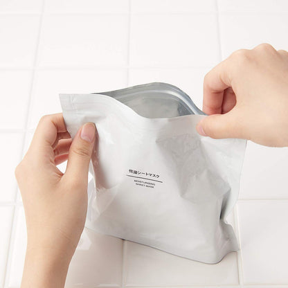Muji Large Capacity Moisturizing Face Sheet Mask Pack of 30