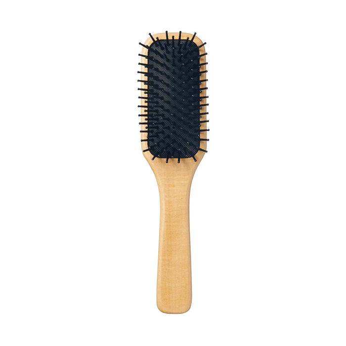 Muji 20cm Beech Wood Hair Brush for Styling and Detangling