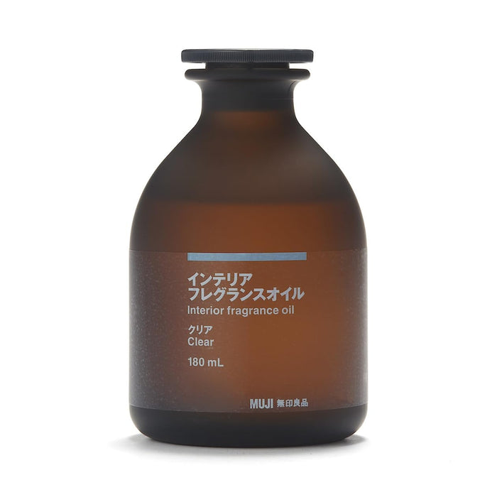 Muji Clear Interior Fragrance Oil 180ml - Aromatic Home Scents by Muji