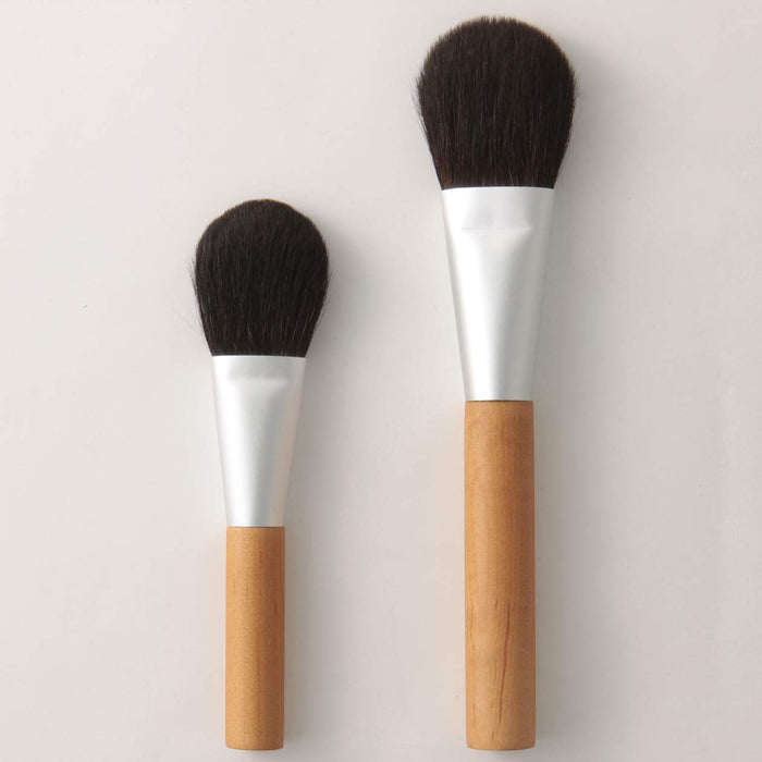 Muji Portable Polyester Cheek Brush Lightweight Makeup Tool