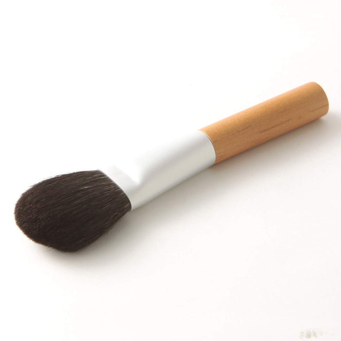 Muji Portable Polyester Cheek Brush Lightweight Makeup Tool