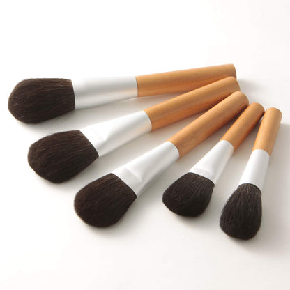 Muji Portable Polyester Cheek Brush Lightweight Makeup Tool