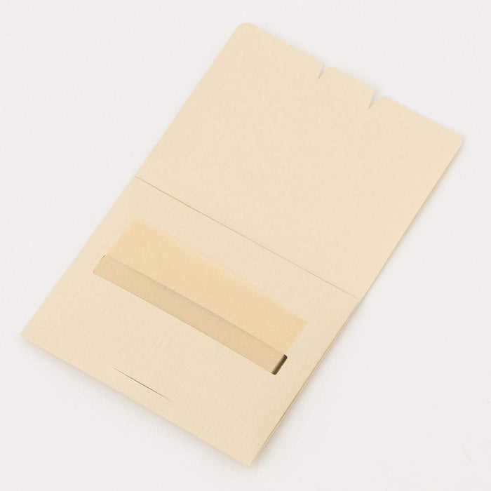 Muji Beige Oil Blotting Paper Set - 100 Sheets x 3 Bags - Pulp Material