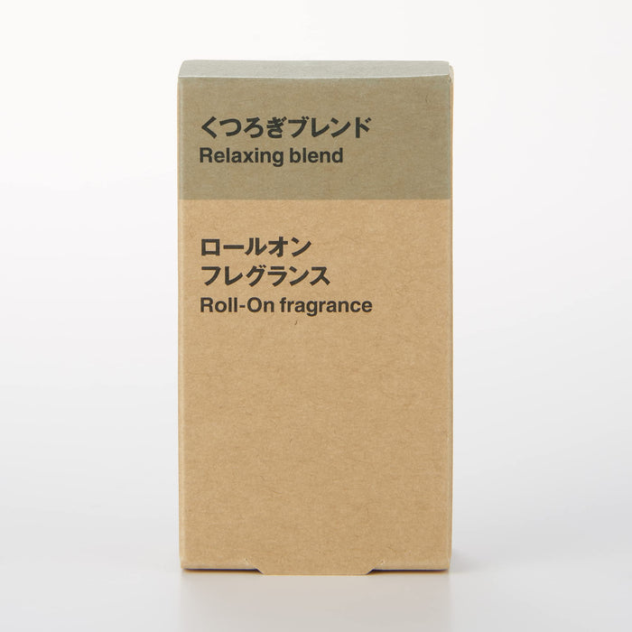 Muji Relaxing Blend Roll-On Fragrance 6ml - Soothing Scent by Muji