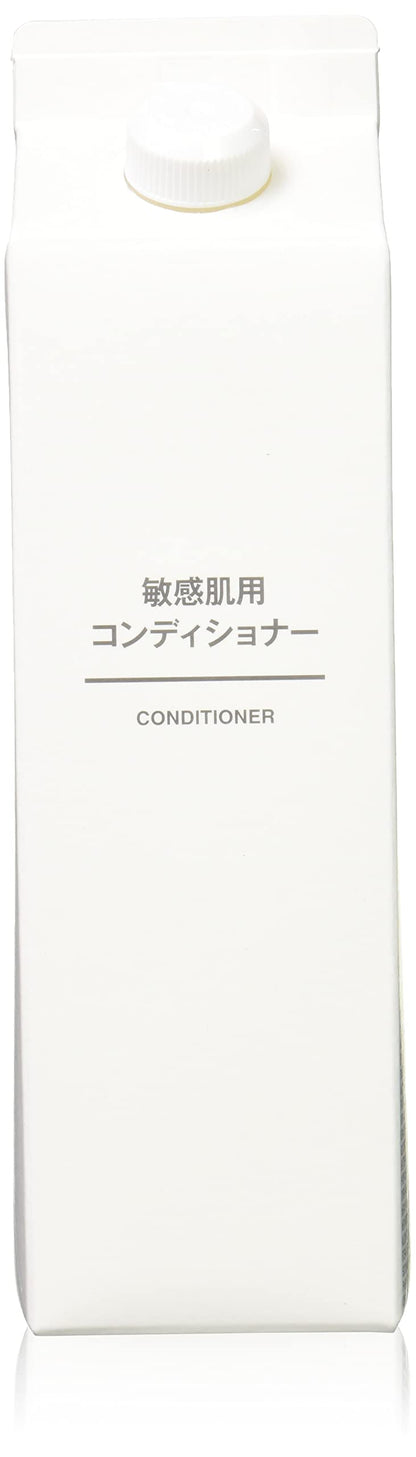 Muji Sensitive Skin Conditioner Large Volume 600g - Japanese Moisturizing Conditioner