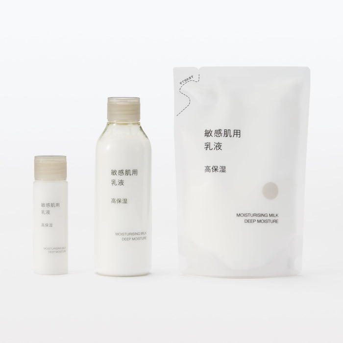 Muji Sensitive Skin Highly Moisturizing Emulsion 180Ml - Refill