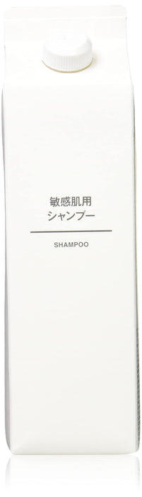 Muji Shampoo For Sensitive Skin Large Capacity 600ml - Japanese Shampoo - Shampoo For Sensitive Skin