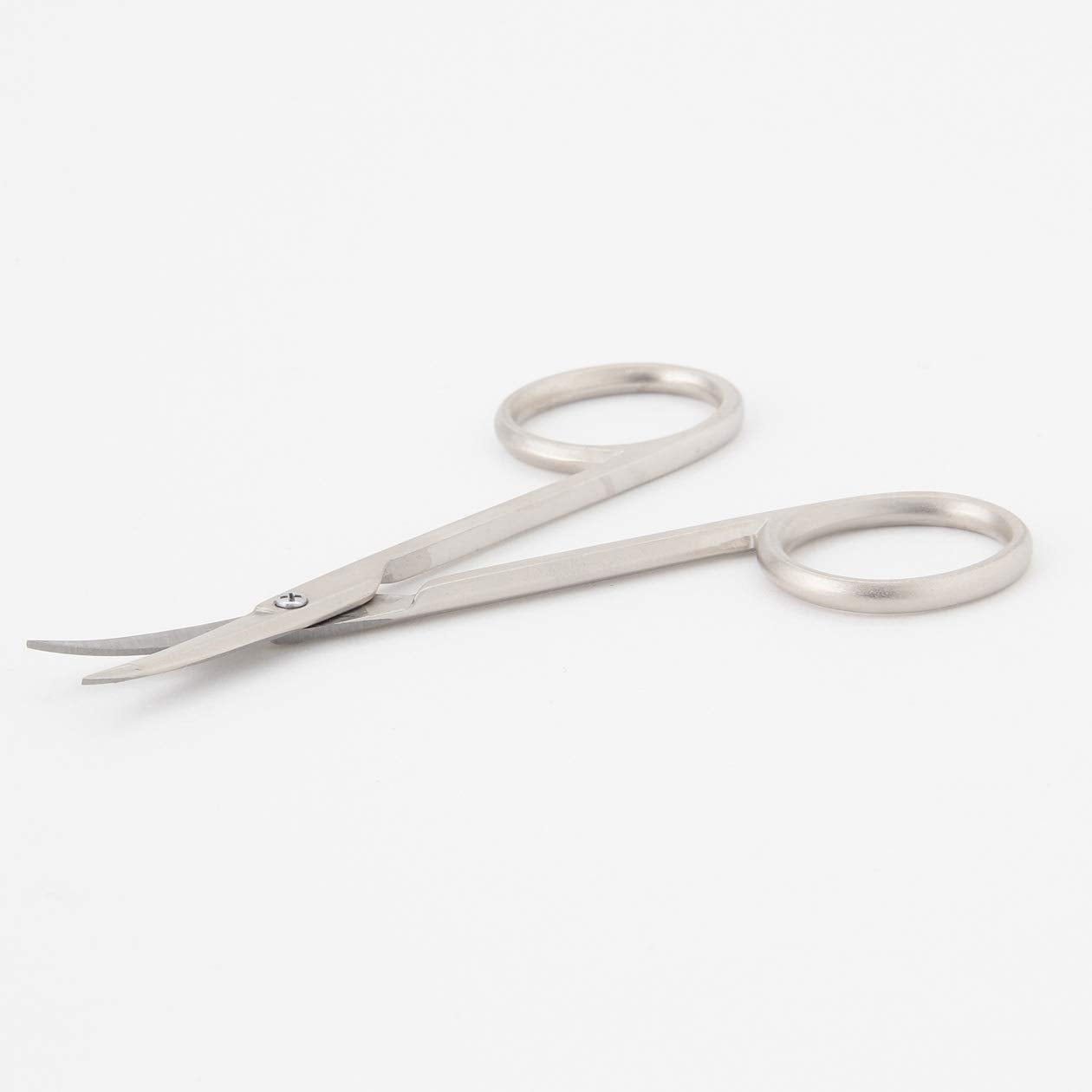 Muji Steel Eyebrow Scissors 90mm Length with Case Model 15844456