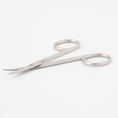 Muji Steel Eyebrow Scissors 90mm Length with Case Model 15844456