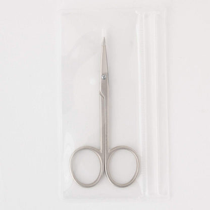 Muji Steel Eyebrow Scissors 90mm Length with Case Model 15844456