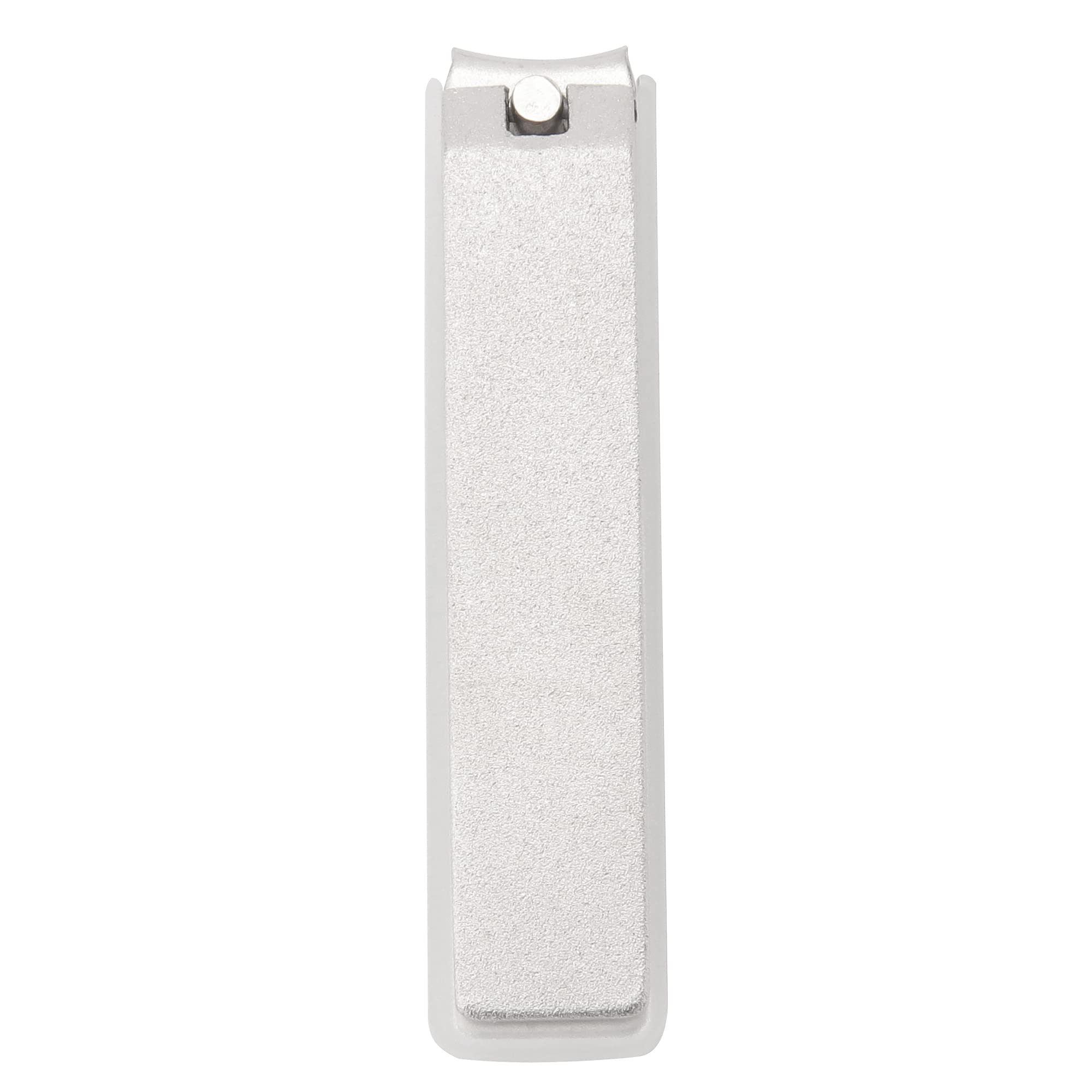 Muji Large Steel Nail Clippers with PP Cover 1 Piece White Metal