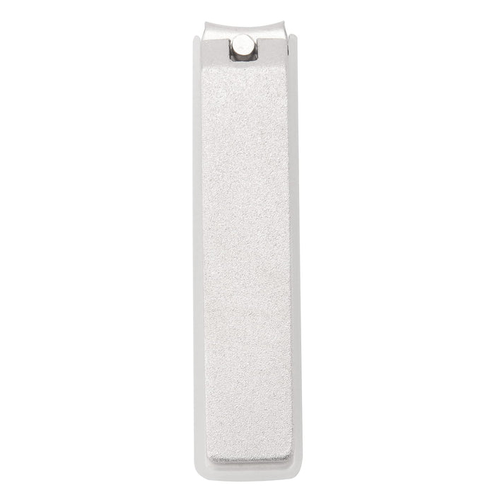 Muji Large Steel Nail Clippers with PP Cover 1 Piece White Metal