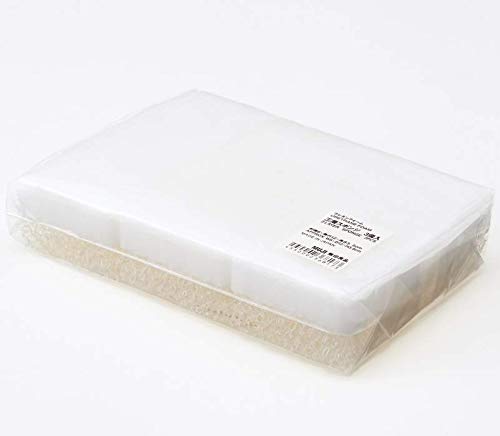 Muji 3-Layer Urethane Foam Sponge (6X12X3.5Cm) 3Pcs Japan Popular Classic Unmarked