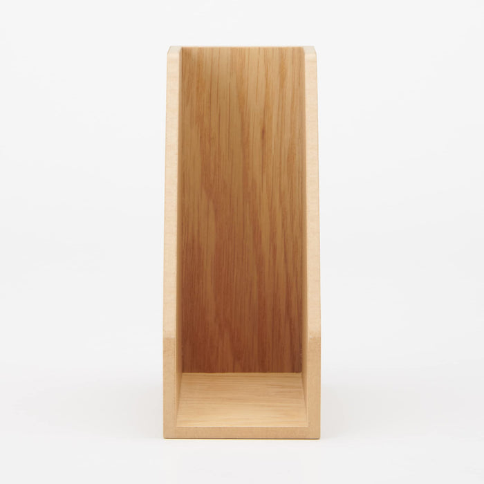 Mujirushi Ryohin Japan Wooden Letter Stand 6.3X12.6X14.7Cm 44310243