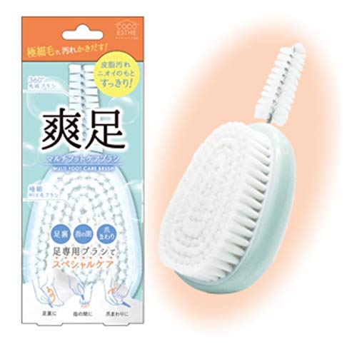 Lucky Wink Multi Foot Care Brush Bob1200 Made In Japan