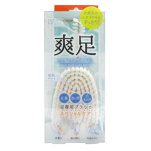 Lucky Wink Multi Foot Care Brush Bob1200 Made In Japan