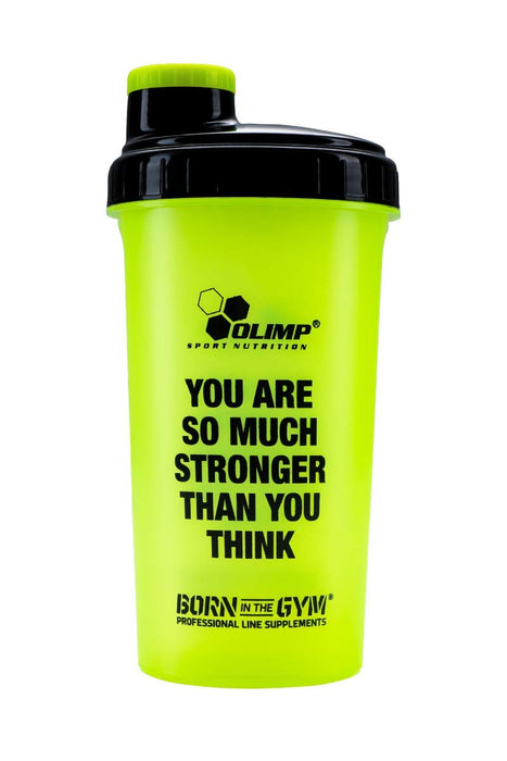 Olympus Japan Muscle Training Sports Nutrition Shaker Neon Yellow 700Ml 1Pc