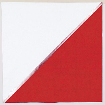 Musubi Furoshiki 50 Hare Japanese Wrapping Cloth Red 50Cm Cotton