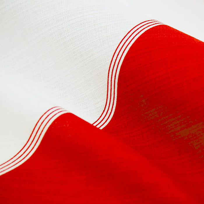 Musubi Furoshiki 50 Hare Japanese Wrapping Cloth Red 50Cm Cotton