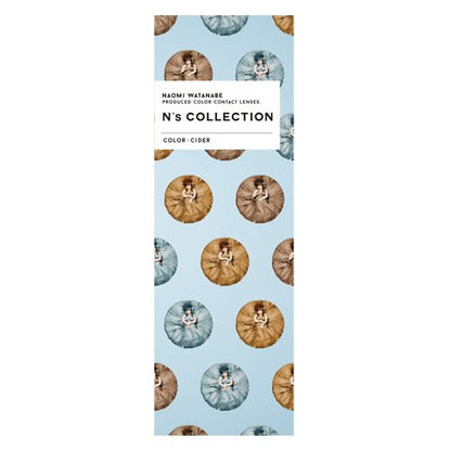 N'S Collection Color Contacts [Cider] -3.75 | Naomi Watanabe Produce 10 Pieces | Japanese